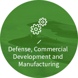 Defense industry, civil water development and manufacturing